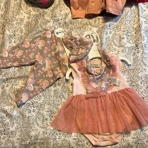 Floral Pink Kids Matching Set